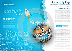 Startup Landing Webpage or Corporate Design Covers