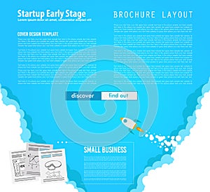 Startup Landing Webpage or Corporate Design Covers