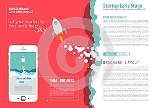 Startup Landing Webpage or Corporate Design Covers