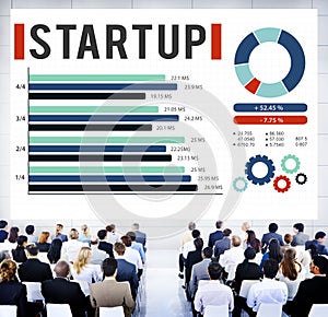 Startup New Business Growth Sucess Development Concept