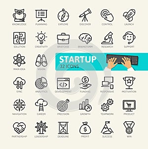 Startup project and development elements