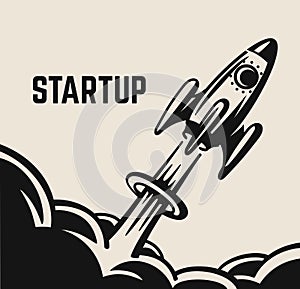 Startup take-off rocket