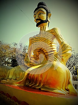 starving buddha