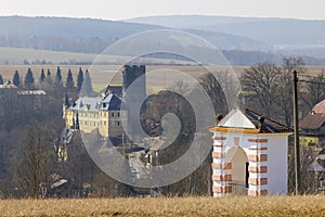 Stary Hroznatov castle near Cheb, Western Bohemia, Czech Republic photo