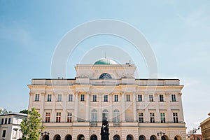 Staszic Palace Polish Academy of Sciences in Warsaw, Poland photo