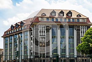 State Archives building in Dresden, Germany