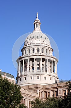 State Capitol Building in downtown Austin, Texas photo