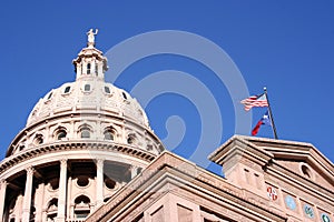 State Capitol Building in downtown Austin, Texas