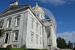 State Capitol Building in Montpelier Vermont