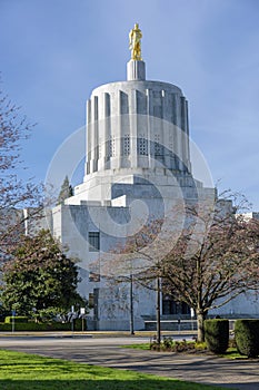 State capitol building Salem Oregon.