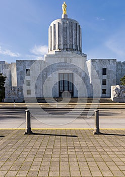 State capitol building Salem Oregon.