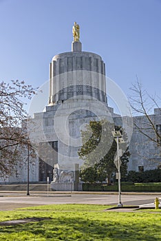 State capitol building Salem Oregon.