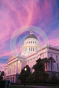 The State Capitol of California in Sacramento