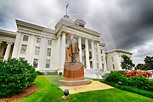 State capitol in Montgomery, Alabama