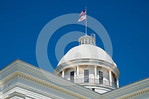 State capitol in Montgomery, Alabama