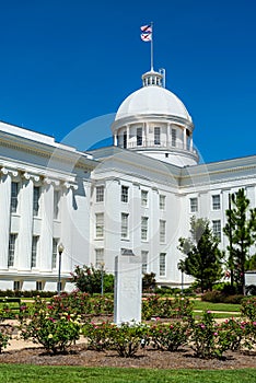 State capitol in Montgomery, Alabama