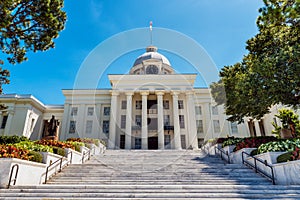 State capitol in Montgomery, Alabama