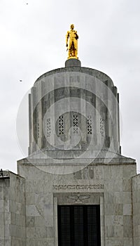 State Capitol in Salem, the Capital City of Oregon