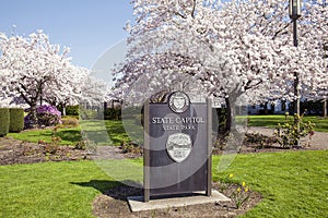 State Capitol State Park Sign