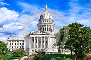 State Capitol of Wisconsin in Madison