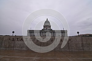 State Captiol Salt Lake City Utah entrance