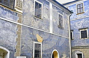 State castle Buchlov. The first building of the castle dates back to the 13th century. Region South Moravia, Czech