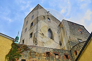 State castle Buchlov. The first building of the castle dates back to the 13th century. Region South Moravia, Czech