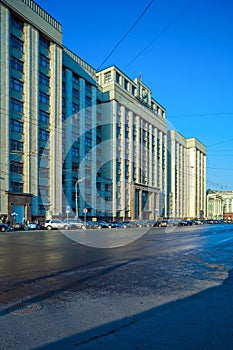 State Duma - Parliament Building, Moscow photo