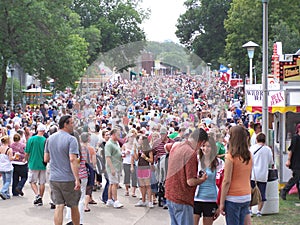 State Fair Crowd
