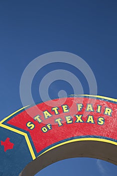 A State Fair of Texas sign