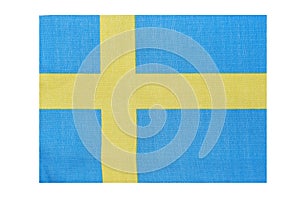 State flag of the country Sweden, isolate