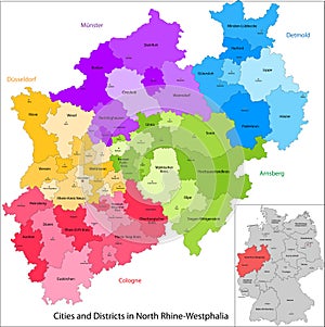 State of Germany - North Rhine-Westphalia photo