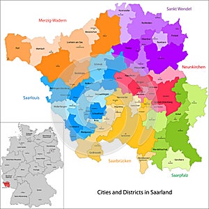 State of Germany - Saarland