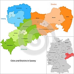 State of Germany - Saxony photo