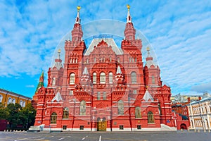 The State Historical Museum at Red Square