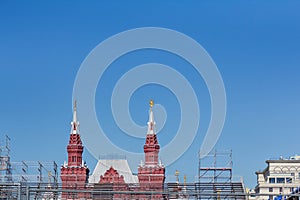 State Historical Museum, red square, Moscow, Russia