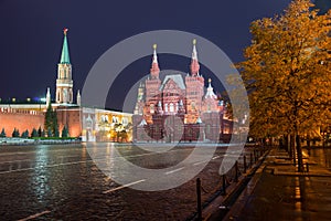 State Historical Museum, Red Square, Moscow, Russia