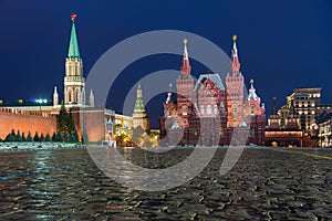 State Historical Museum, Red Square, Moscow, Russia