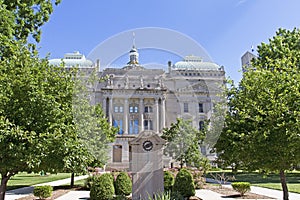 State house capitol building of Indiana