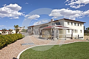 State offices backyard Boulder city Nevada.