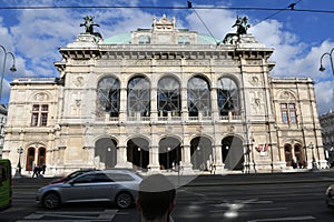 The State Opera on the Ringstrasse in Vienna, Austria