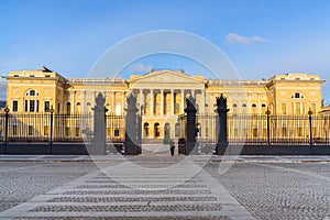 State Russian Museum. Mikhailovsky Palace in Saint Petersburg. Russia