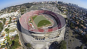 State of Sao Paulo, the city of Sao Paulo, Brazil, Sao Paulo Futebol Clube or Stadium Cicero Pompeu de Toledo.