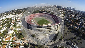 State of Sao Paulo, the city of Sao Paulo, Brazil, Sao Paulo Futebol Clube or Stadium Cicero Pompeu de Toledo.