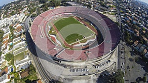 State of Sao Paulo, the city of Sao Paulo, Brazil, Sao Paulo Futebol Clube or Stadium Cicero Pompeu de Toledo.