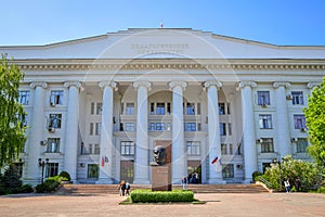 State Social and Pedagogical University building in Volgograd city