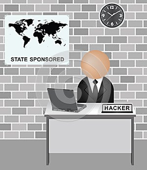 State sponsored hacking photo