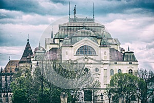 State theater in Kosice, Slovakia, analog filter