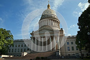 Statehouse of West Virginia in Charleston West Virginia USA