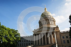 Statehouse of West Virginia in Charleston West Virginia USA